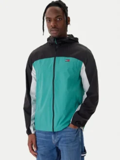 Tommy Jeans Kurtka przejściowa DM0DM23112 Zielony Regular Fit