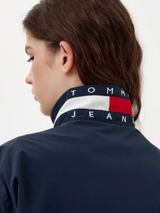 Tommy Jeans Kurtka przejściowa Essential DW0DW20439 Granatowy Regular Fit