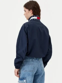 Tommy Jeans Kurtka przejściowa Essential DW0DW20439 Granatowy Regular Fit