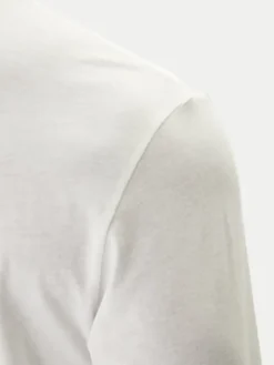 Tommy Jeans Longsleeve Chest Linear DM0DM21594 Écru Regular Fit