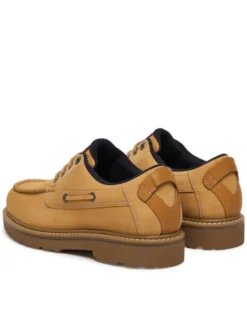 Tommy Jeans Półbuty Archive '01 Boat Shoe EM0EM01703 Żółty
