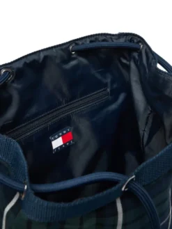 Tommy Jeans Plecak Tjm Archive Check Backpack AM0AM14816 Zielony
