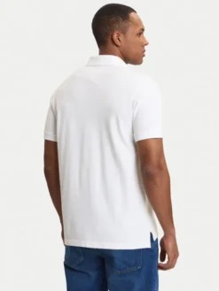 Tommy Jeans Polo DM0DM22711 Biały Regular Fit