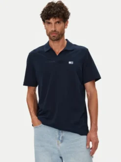 Tommy Jeans Polo Skipper DM0DM21657 Granatowy Regular Fit