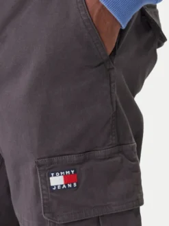 Tommy Jeans Spodnie materiałowe Sonny DM0DM22651 Szary Slim Fit
