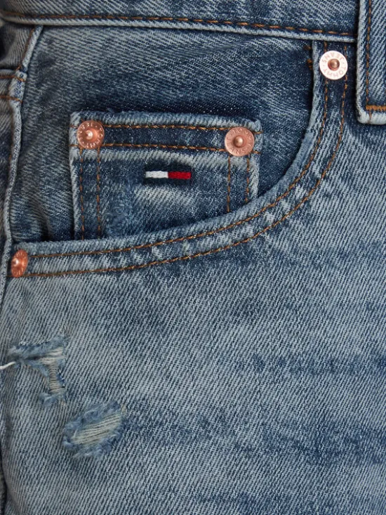 Tommy Jeans Szorty jeansowe DW0DW22690 Niebieski Regular Fit