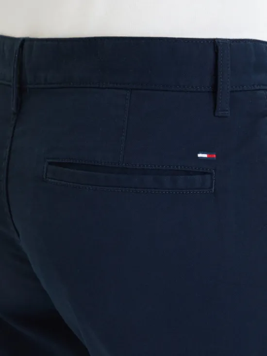 Tommy Jeans Szorty materiałowe Scanton DM0DM22852 Granatowy Slim Fit