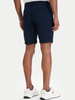 Tommy Jeans Szorty materiałowe Scanton DM0DM22852 Granatowy Slim Fit