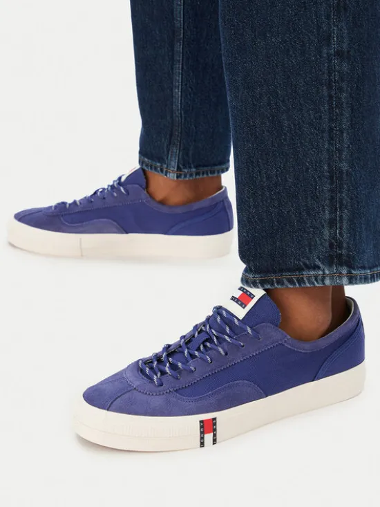 Tommy Jeans Tenisówki Archive Vulc Y2K EM0EM01760 Niebieski