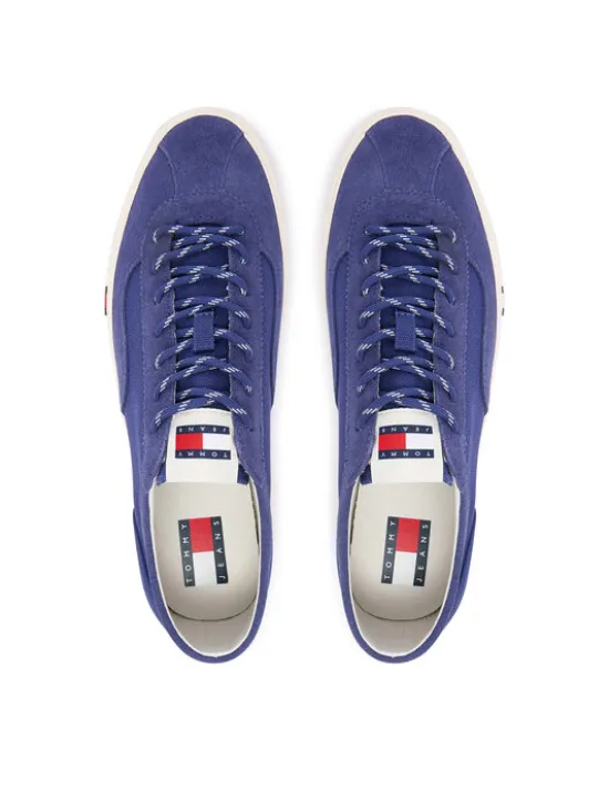 Tommy Jeans Tenisówki Archive Vulc Y2K EM0EM01760 Niebieski