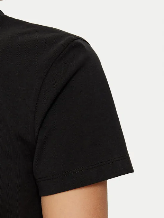 Tommy Jeans T-Shirt DW0DW20153 Czarny Regular Fit
