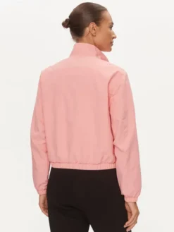 Tommy Jeans Wiatrówka Essential DW0DW18139 Różowy Regular Fit