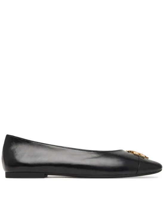 Tory Burch Baleriny Charlie 187711 Czarny