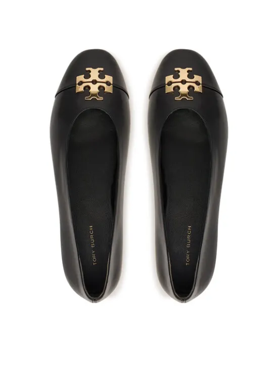 Tory Burch Baleriny Charlie 187711 Czarny