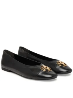 Tory Burch Baleriny Charlie 187711 Czarny