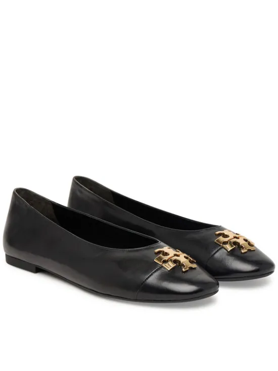 Tory Burch Baleriny Charlie 187711 Czarny