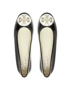 Tory Burch Baleriny Reva Ballet 173536 Czarny