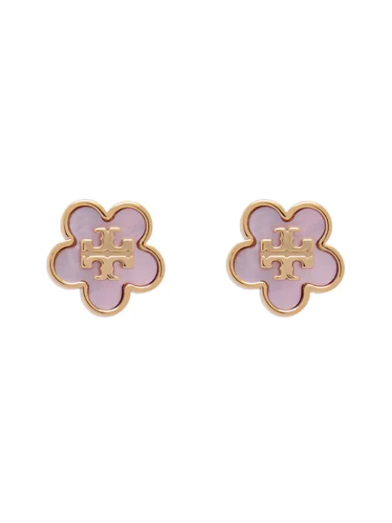 Tory Burch Kolczyki Mop Stud Earrings 157351 Różowy