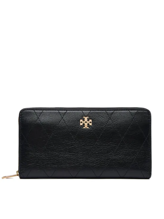 Tory Burch Portfel Charlie 186047 Czarny
