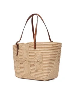 Tory Burch Torebka Ella 183825 Beżowy jasny