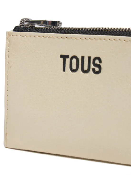TOUS Etui na karty kredytowe New Dorp 2002103501 Beżowy