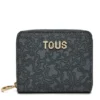 TOUS Portfel Kaos Mini Lines 2002184148 Szary