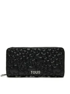 TOUS Portfel Puffy Bear 2002186351 Czarny