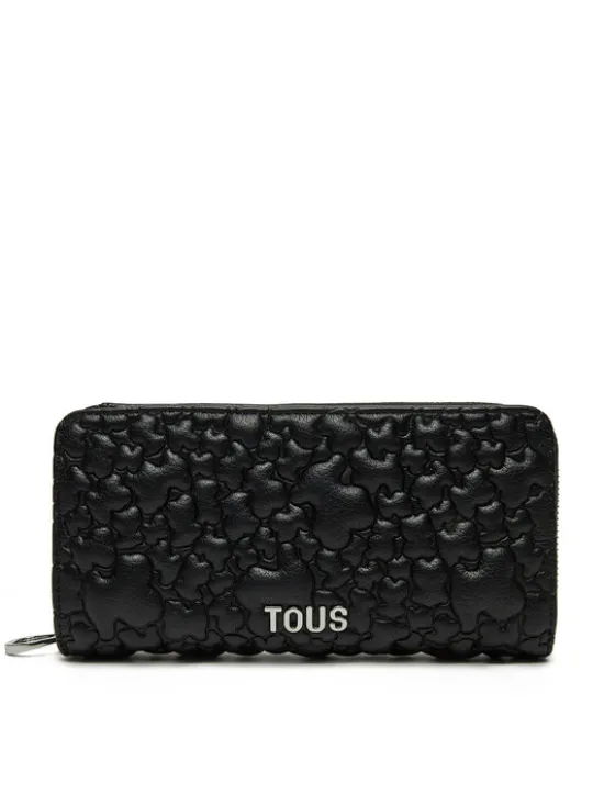TOUS Portfel Puffy Bear 2002186351 Czarny