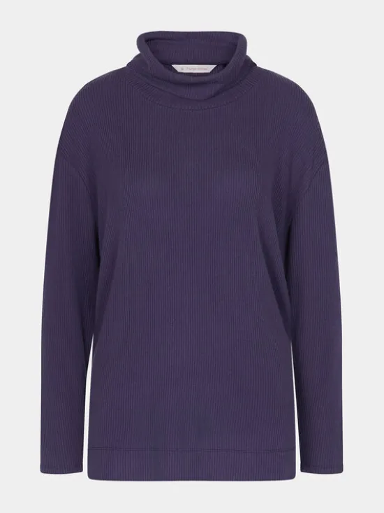 Triumph Bluza Thermal MyWear Sweater 10216560 Granatowy Regular Fit