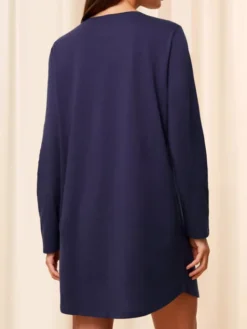Triumph Koszula nocna Nightdresses NDK 03 LSL X 10216556 Granatowy