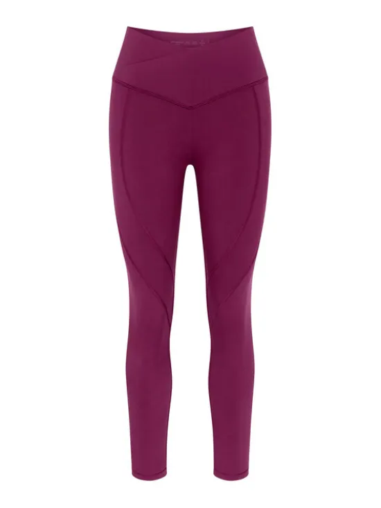 Triumph Legginsy Cardio 10217851 Bordowy Slim Fit