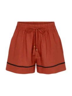 Triumph Szorty piżamowe Summer Wear 10227237 Pomarańczowy Regular Fit