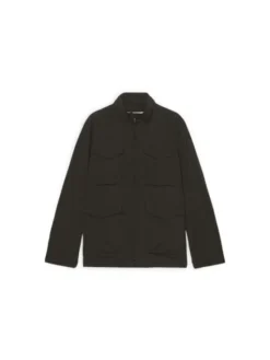 Trussardi Płaszcz zimowy R007M000025N033 Czarny Regular Fit