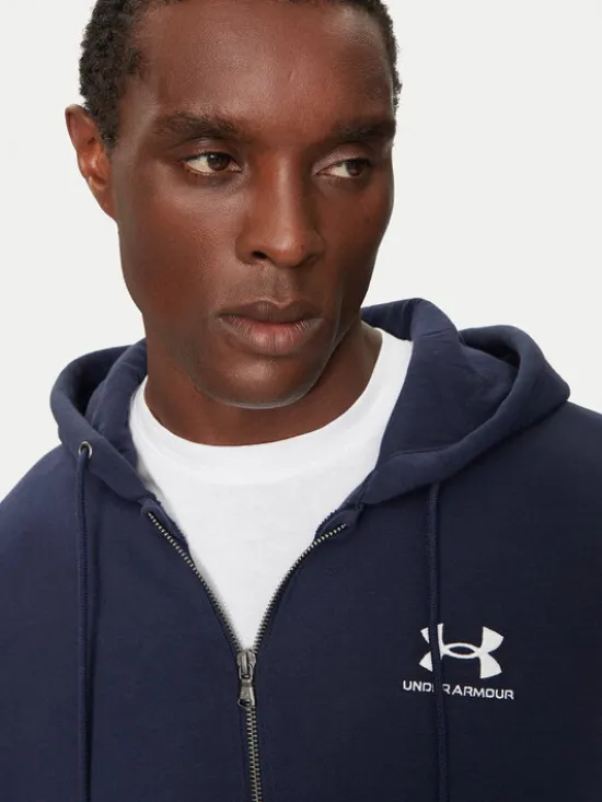 Under Armour Bluza Essential 1373881 Granatowy Regular Fit