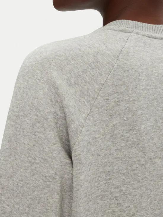 Under Armour Bluza Rival Fleece Crew 1379508 Szary Loose Fit