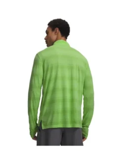 Under Armour Bluza techniczna UA-6010887-712 Zielony Regular Fit