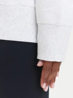Under Armour Bluza Ua Rival 1386463 Biały Oversize
