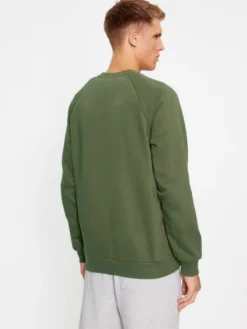 Under Armour Bluza Ua Rival Fleece Crew 1379755 Khaki Loose Fit