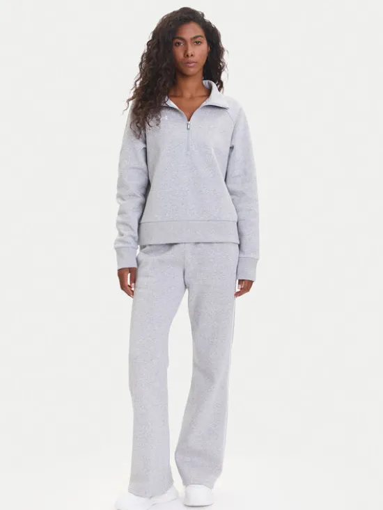 Under Armour Bluza Ua Rival 1379492 Szary Loose Fit