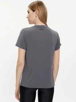 Under Armour Koszulka techniczna Tech Ssv- Solid 1384229-025 Szary Loose Fit