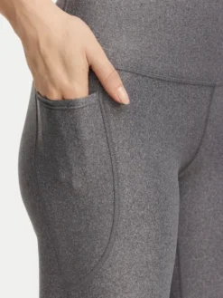 Under Armour Legginsy Armour Hi Ankle 1365335 Szary Slim Fit