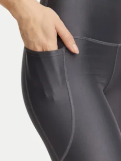 Under Armour Legginsy HeatGear® Armour 1365336 Szary Slim Fit