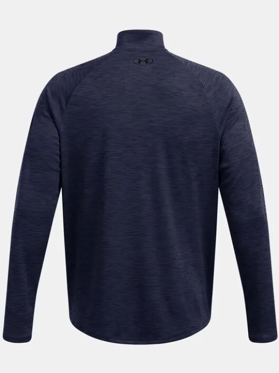 Under Armour Longsleeve 1382797-410 Granatowy Loose Fit