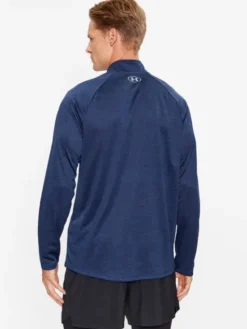 Under Armour Longsleeve Ua Tech 2.0 1/2 Zip 1328495 Niebieski Loose Fit