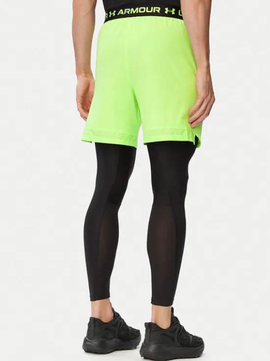 Under Armour Szorty sportowe Vanish Woven 6in 1373718 Zielony jasny Regular Fit