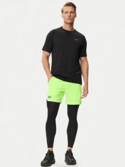 Under Armour Szorty sportowe Vanish Woven 6in 1373718 Zielony jasny Regular Fit