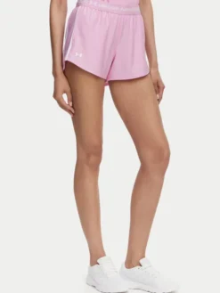 Under Armour Szorty sportowe Tech™ Play Up 1389882 Różowy jasny Regular Fit