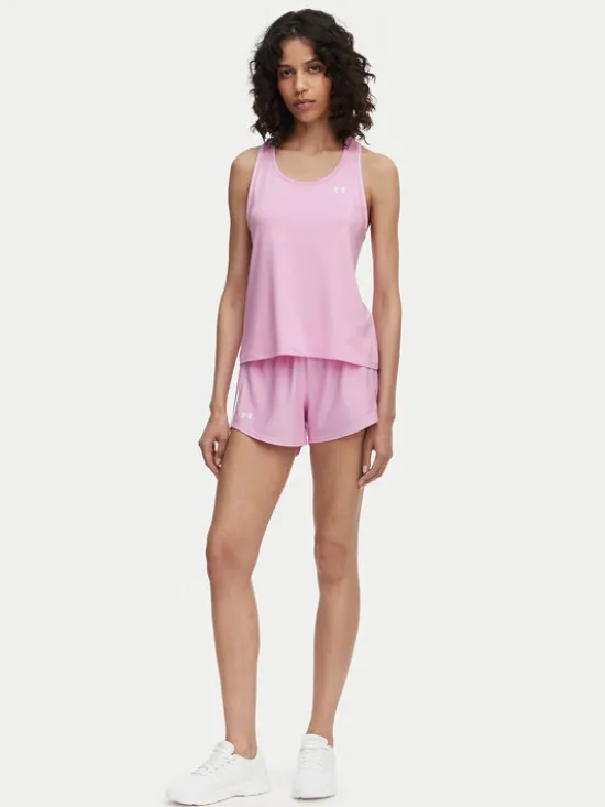 Under Armour Szorty sportowe Tech™ Play Up 1389882 Różowy jasny Regular Fit