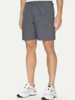 Under Armour Szorty sportowe Ua Woven Wdmk Shorts 1383356 Szary Loose Fit