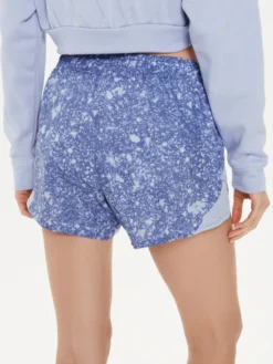 Under Armour Szorty sportowe Ua Fly By Printed Short 1382439-539 Niebieski Loose Fit
